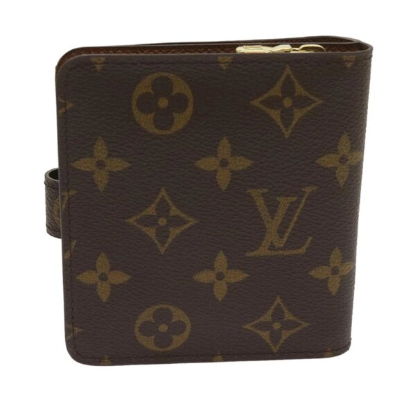 LOUIS VUITTON Monogram Compact Zip Wallet M61667 LV Auth am5633M - Picture 3 of 16